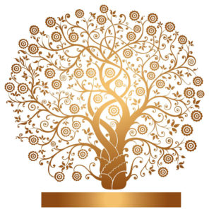 Logo du cabinet homéopathe Soins de Vie représentant l'arbre de la vie